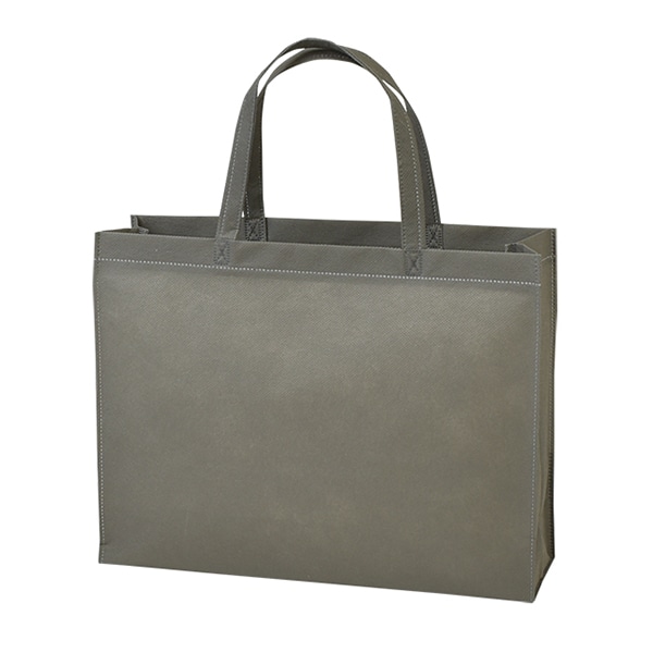 エーワン 不織布袋 ベーシックトート75 A4横 ダークグレー LC0480AT00 50枚/束（ご注文単位4束）【直送品】