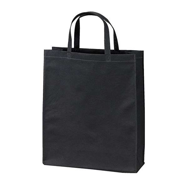 エーワン 不織布袋 ベーシックトート75 A4縦 黒 LC0490AB00 50枚/束（ご注文単位4束）【直送品】