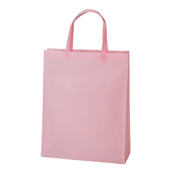 エーワン 不織布袋 ベーシックトート75 A4縦 ライトピンク LC0490AI00 50枚/束（ご注文単位4束）【直送品】