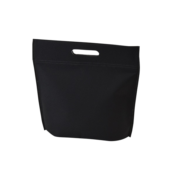 エーワン 不織布保冷袋 カラークールチャックシール 小判抜き 小 黒 LC0627SB00 50枚/束（ご注文単位4束）【直送品】