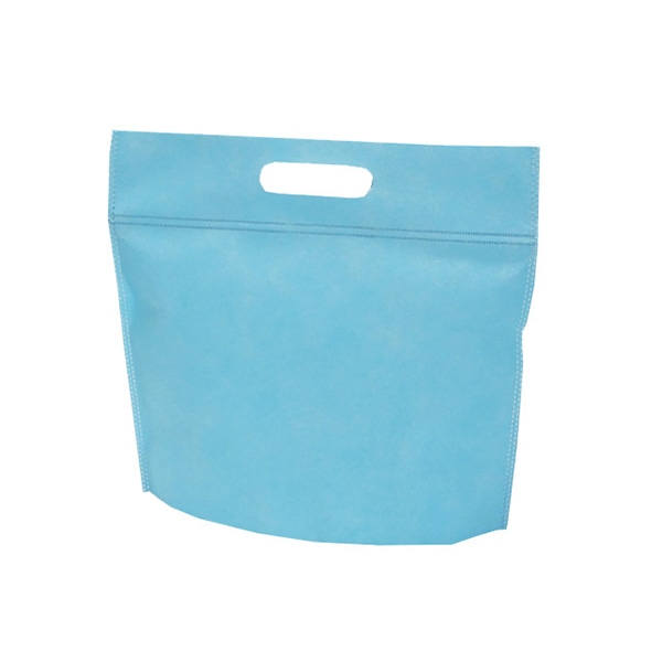 エーワン 不織布保冷袋 カラークールチャックシール 小判抜き 小 パステルブルー LC0627SJ00 50枚/束（ご注文単位4束）【直送品】