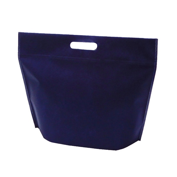 エーワン 不織布保冷袋 カラークールチャックシール 小判抜き 大 紺 LC0628SD00 50枚/束（ご注文単位4束）【直送品】