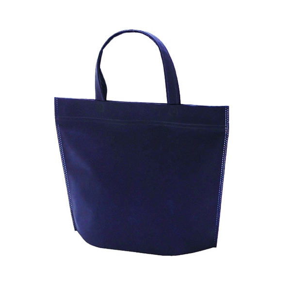 エーワン 不織布保冷袋 カラークールチャックシール トート 小 紺 LC0629SD00 50枚/束(ご注文単位4束)【直送品】