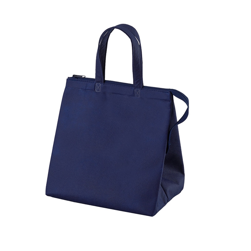 エーワン 不織布保冷袋 カラークールベーシック 小 紺 LC0661ND00 50枚/束(ご注文単位2束)【直送品】