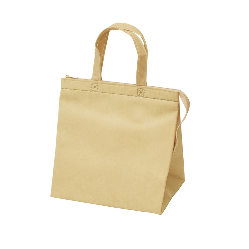 エーワン 不織布保冷袋 カラークールベーシック 小 ベージュ LC0661NE00 50枚/束(ご注文単位2束)【直送品】