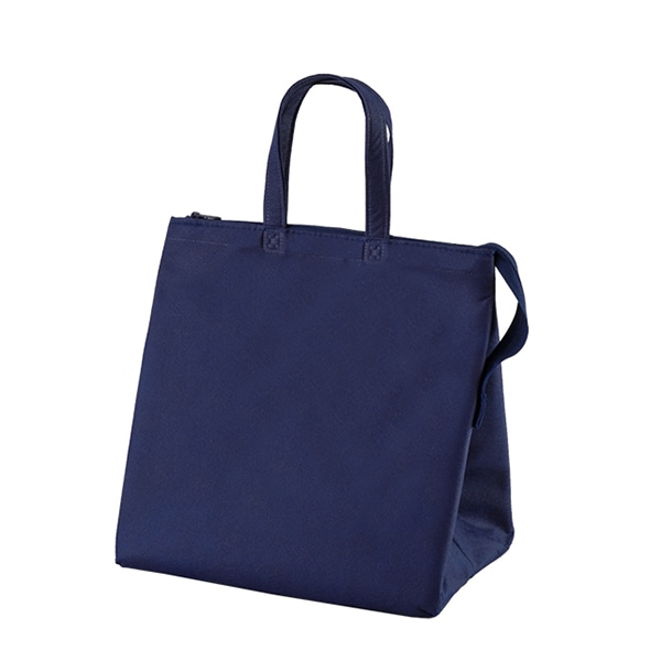 エーワン 不織布保冷袋 カラークールベーシック 中 紺 LC0662ND00 50枚/束(ご注文単位2束)【直送品】