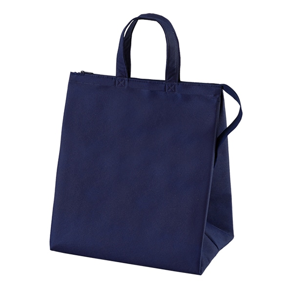 エーワン 不織布保冷袋 カラークールベーシック 大 紺 LC0663ND00 25枚/束(ご注文単位4束)【直送品】