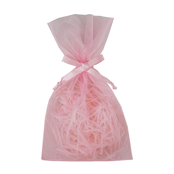 エーワン 不織布平袋 デュオ巾着 S4 ピンク LS0704AD00 20枚/束（ご注文単位1束）【直送品】