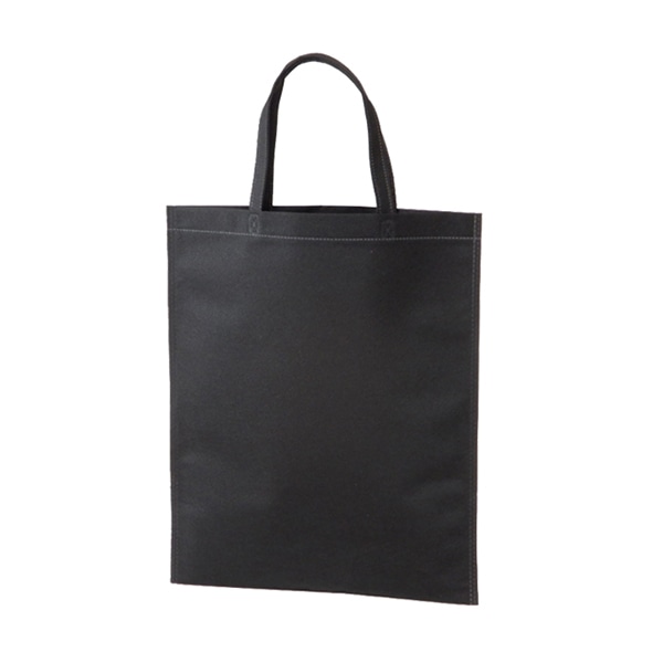 エーワン 不織布袋 アドバッグ75 持ち手付き A4 黒 LC0820AB00 50枚/束（ご注文単位4束）【直送品】