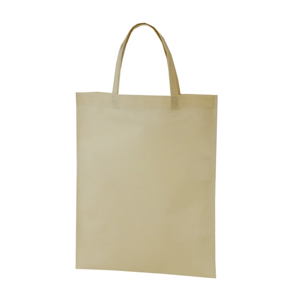 エーワン 不織布袋 アドバッグ75 持ち手付き A4 ベージュ LC0820AE00 50枚/束（ご注文単位4束）【直送品】