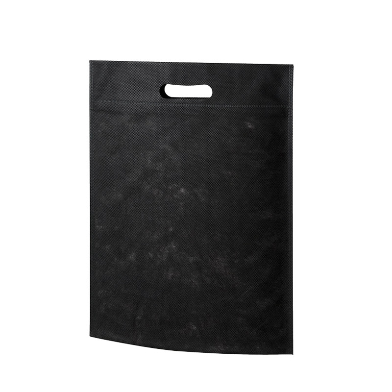 エーワン 不織布袋 アドバッグ40 小判抜き A4 黒 LC0911AB00 100枚/束（ご注文単位4束）【直送品】