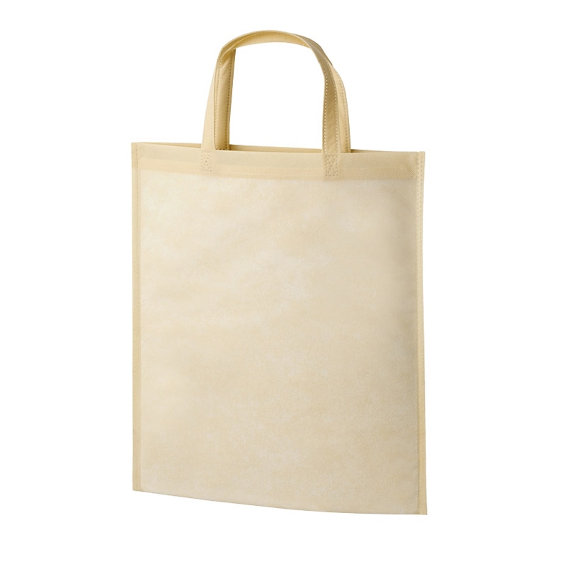 エーワン 不織布袋 アドバッグ40 持ち手付き A4 ベージュ LC0920NE00 100枚/束（ご注文単位4束）【直送品】