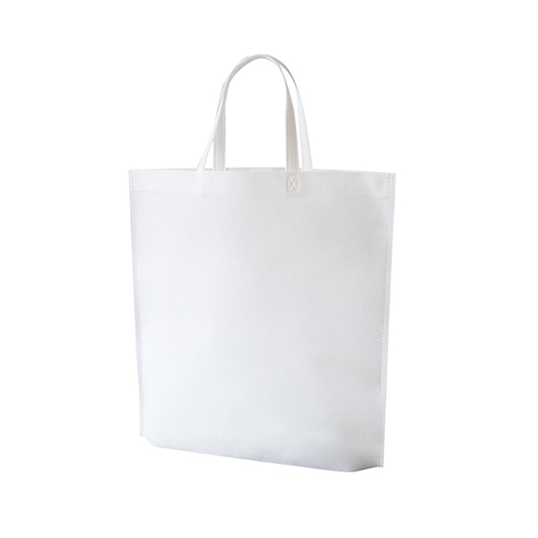 エーワン 不織布袋 シンプルトート A4縦 白 LC0930NC00 50枚/束（ご注文単位4束）【直送品】