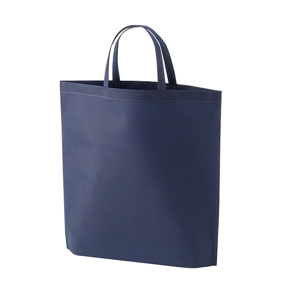 エーワン 不織布袋 シンプルトート A4縦 紺 LC0930ND00 50枚/束（ご注文単位4束）【直送品】