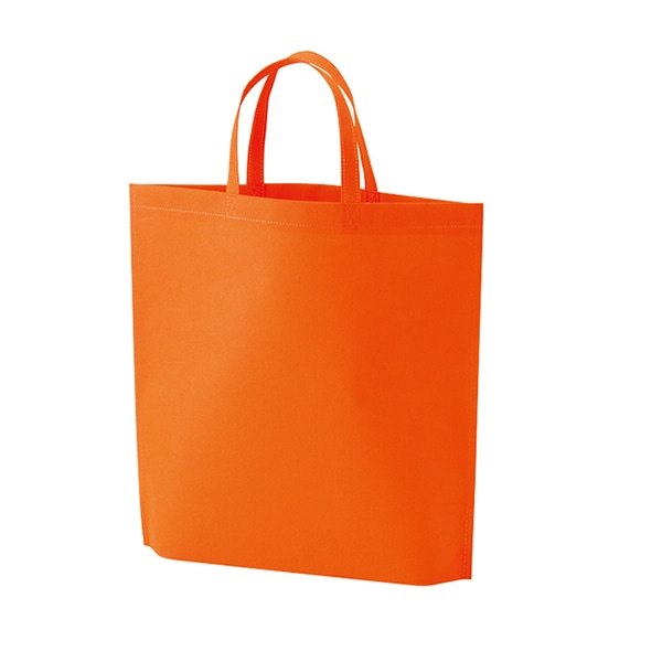 エーワン 不織布袋 シンプルトート A4縦 オレンジ LC0930NK00 50枚/束（ご注文単位4束）【直送品】