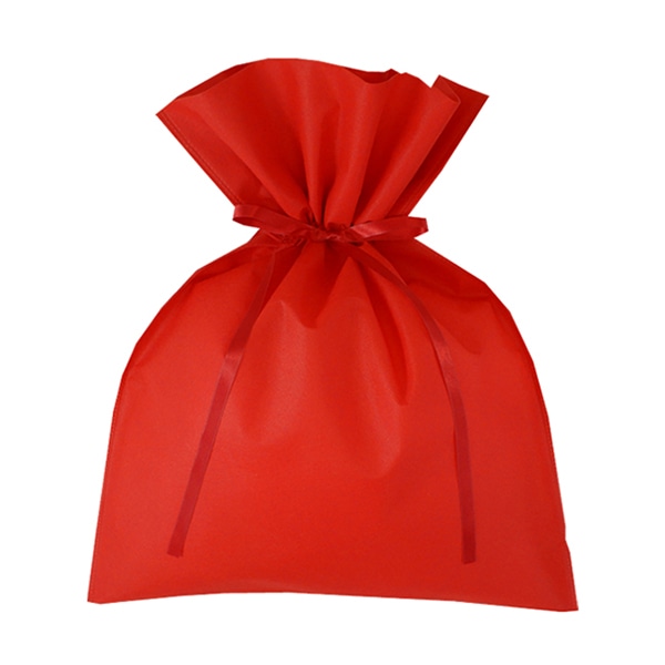エーワン 不織布袋 ギフトバッグ L 赤 LC0962AL00 100枚/束(ご注文単位1束)【直送品】