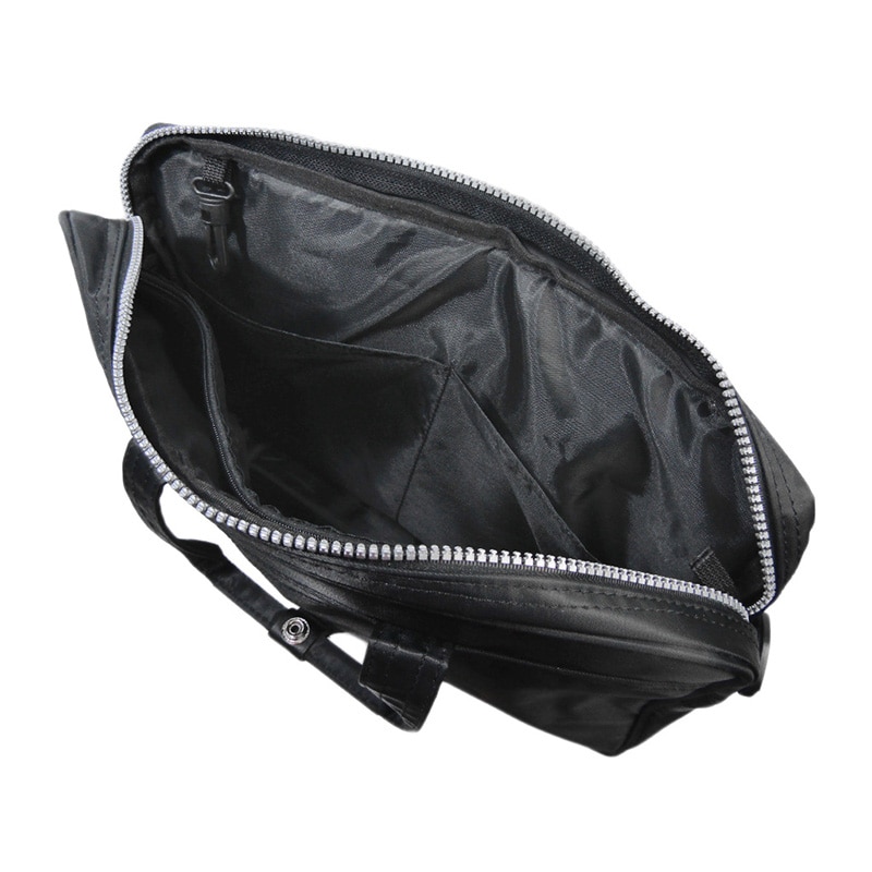 優美社 2WAY ビジネスバッグ 3843 クロ×シルバー 1個(ご注文単位1個)【直送品】