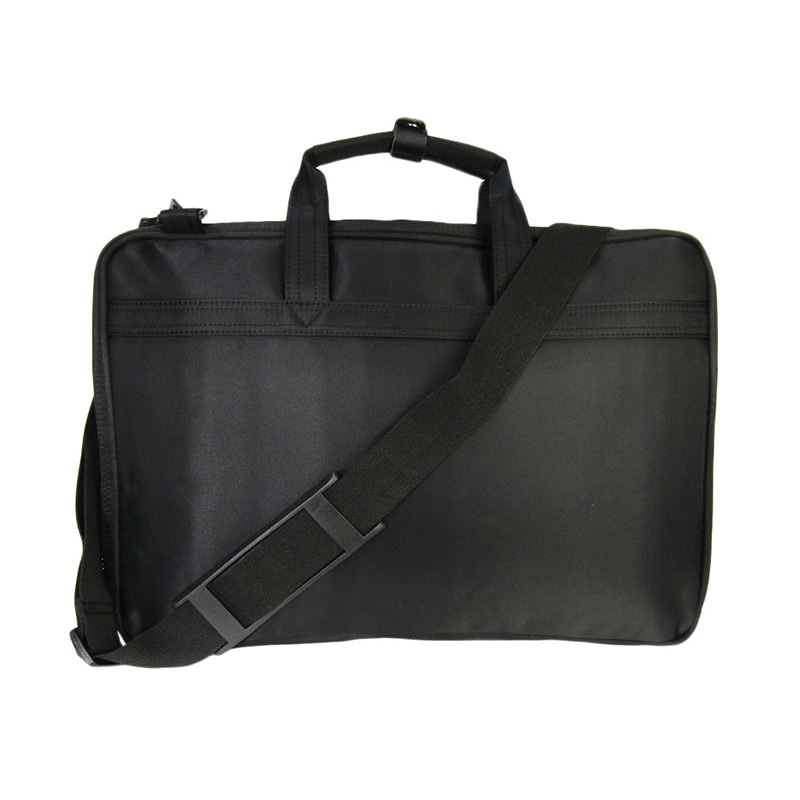 優美社 2WAY　ビジネスバッグ  3844　クロ×シルバー 1個（ご注文単位1個）【直送品】