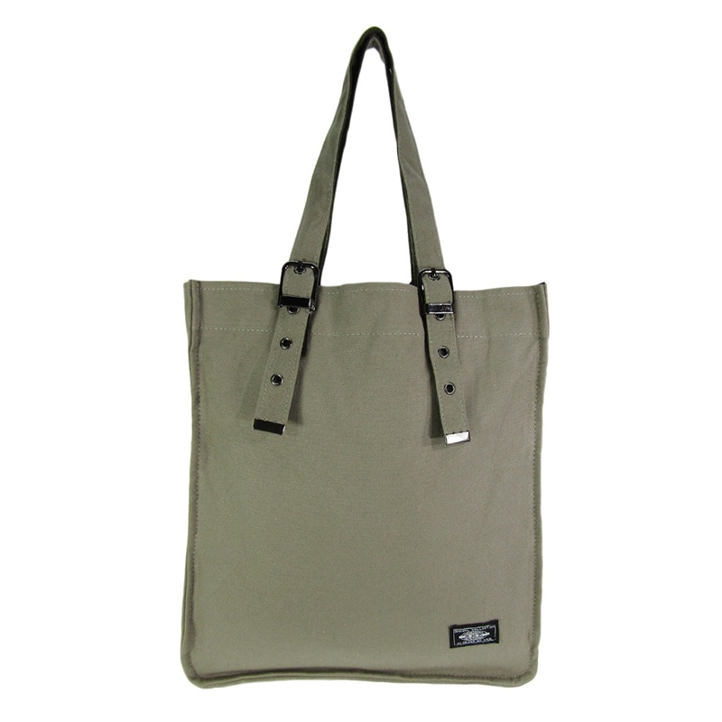 優美社 アイレット調整付帆布バッグ 3W99 カーキ 1個（ご注文単位1個）【直送品】