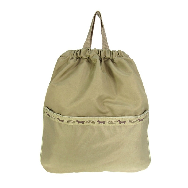 優美社 ナップザック　ウォーリー 3L73 ベージュ 1個（ご注文単位1個）【直送品】