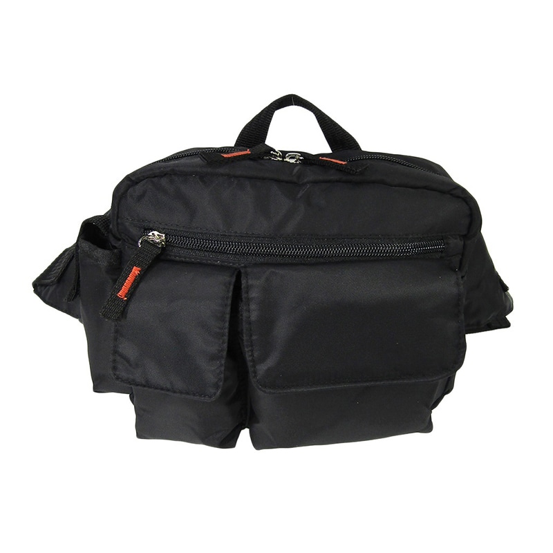 優美社 多機能ボンディングウェストバッグ 3E81 黒 1個（ご注文単位1個）【直送品】