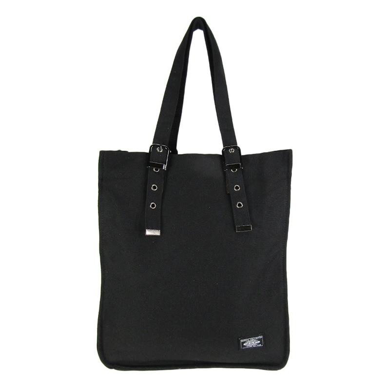 優美社 アイレット調整付帆布バッグ 3W99 黒 1個（ご注文単位1個）【直送品】