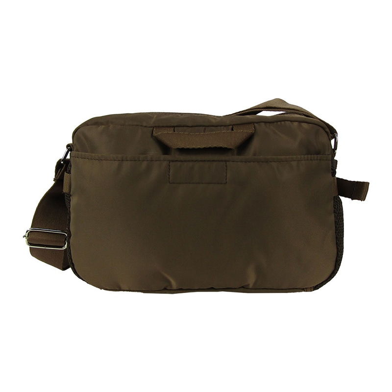 優美社 多機能ボンディング2Pショルダー 3846 茶 1個(ご注文単位1個)【直送品】