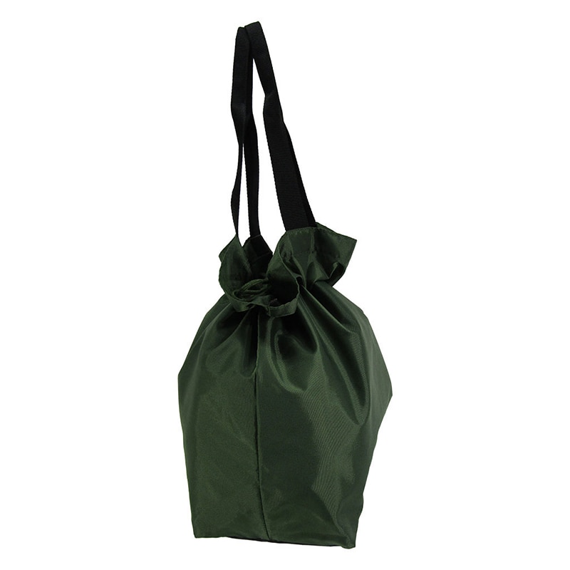 優美社 巾着型エコバッグ 3006 グリーン 1個(ご注文単位1個)【直送品】