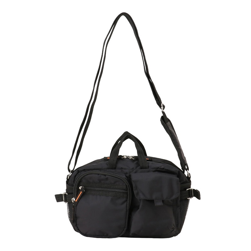 優美社 多機能ボンディングショルダー E990ー01 黒 1個（ご注文単位1個）【直送品】