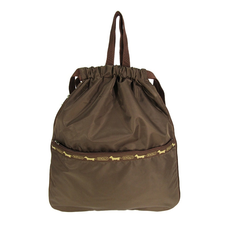 優美社 ナップザック ウォーリー 3L73 チャ 1個(ご注文単位1個)【直送品】