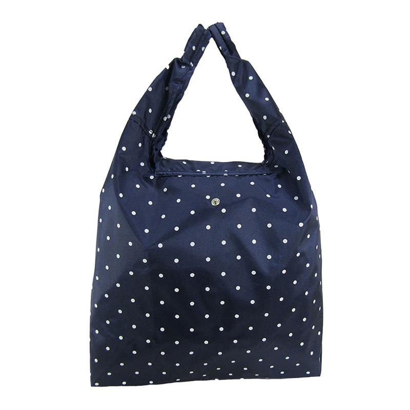 優美社 エコバッグ　ドット柄 9004 コン 1個（ご注文単位1個）【直送品】