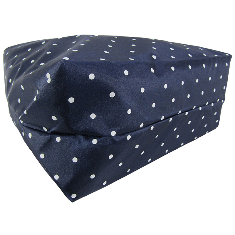 優美社 エコバッグ　ドット柄 9004 コン 1個（ご注文単位1個）【直送品】