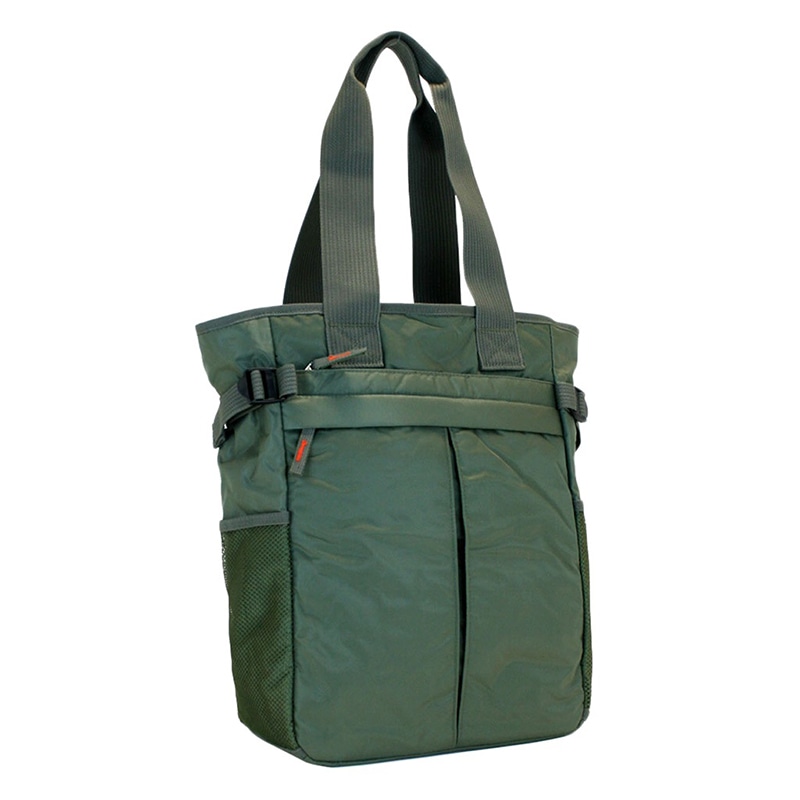 優美社 多機能ボンディングトートバッグ 3E76 カーキ 1個(ご注文単位1個)【直送品】