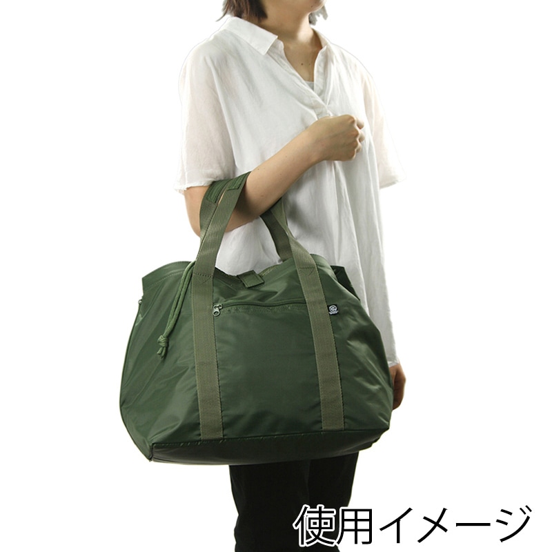 優美社 レジカゴバッグ 3483-01 カーキ 1個(ご注文単位1個)【直送品】