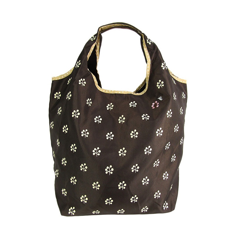 優美社 エコバッグ　チエミサックス 4H18-04 チャ 1個（ご注文単位1個）【直送品】