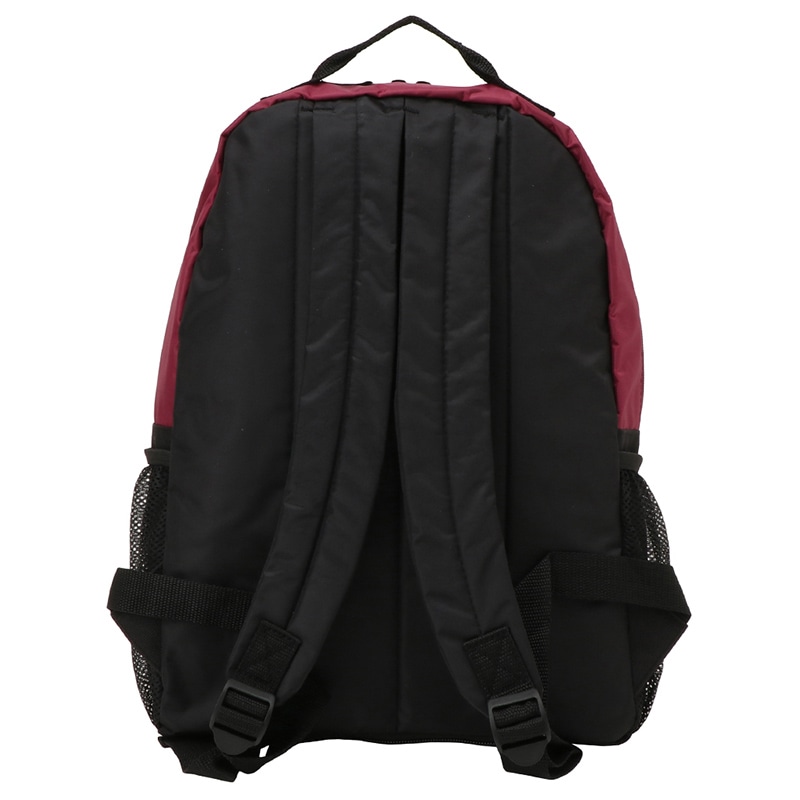 優美社 ファスナーポケット付きリュック 3543 エンジ 1個(ご注文単位1個)【直送品】