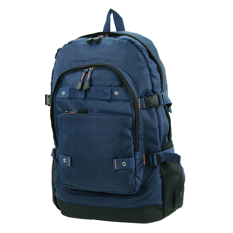 優美社 大容量ディパックリュック 3E70-01 紺 1個（ご注文単位1個）【直送品】