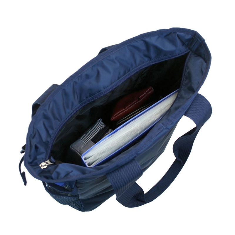 優美社 多機能ボンディングトートバッグ 3E76 紺 1個(ご注文単位1個)【直送品】