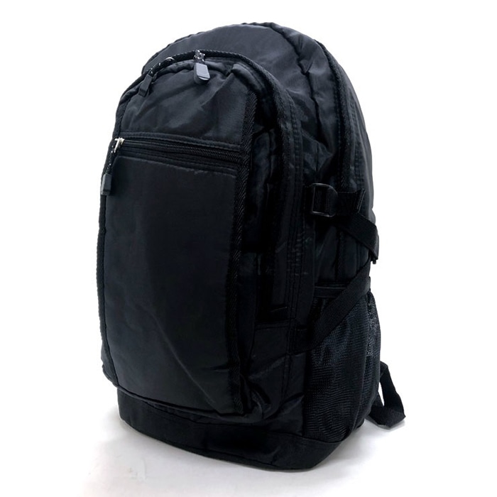 優美社 大容量ディパックリュック 3R75-01 黒 1個（ご注文単位1個）【直送品】