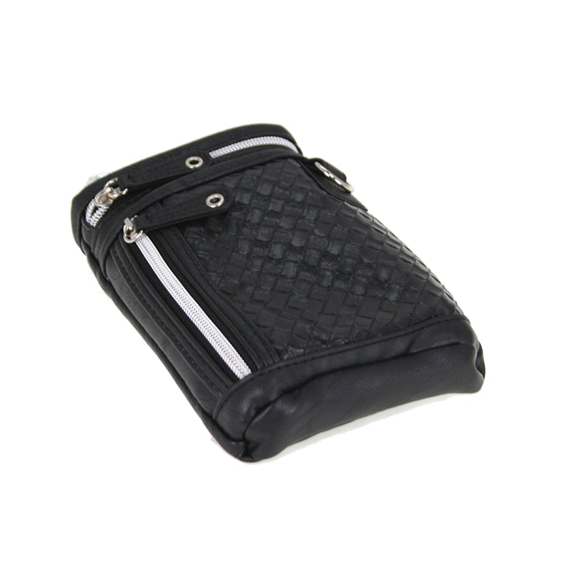 優美社 合皮メッシュ シザーバッグ 1781 ブラック 1本(ご注文単位1本)【直送品】