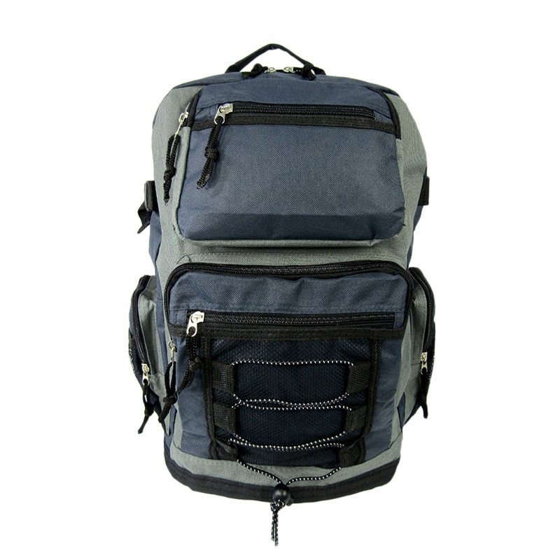 優美社 バンジーコード付きリュック 3386 紺 1個（ご注文単位1個）【直送品】