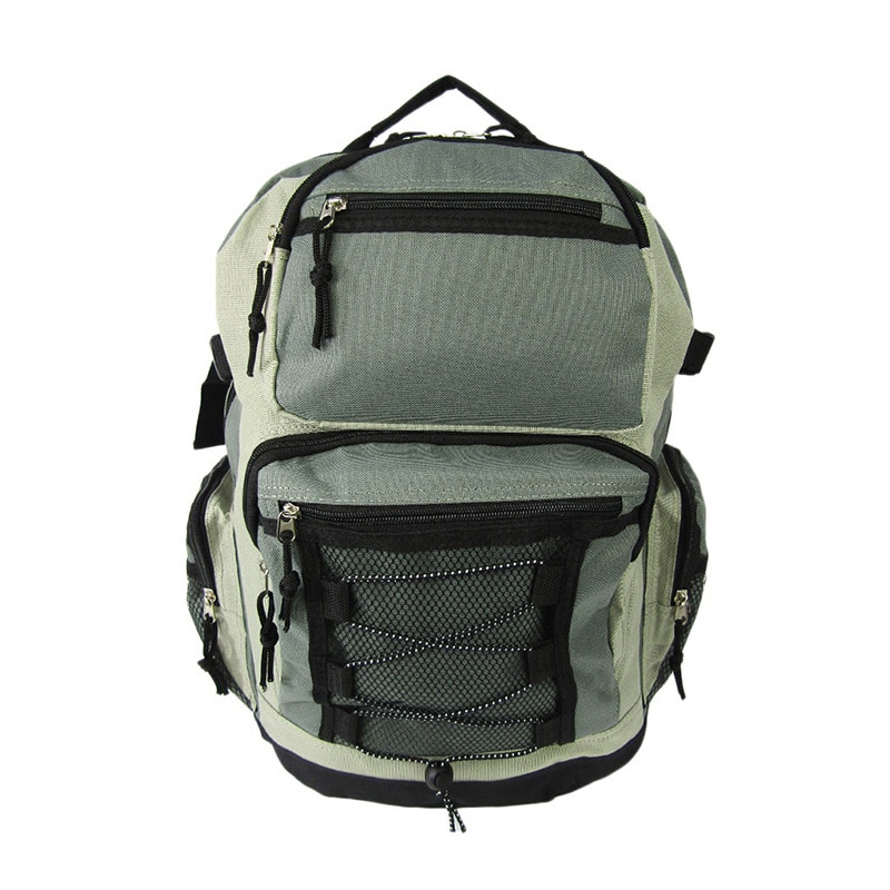 優美社 バンジーコード付きリュック 3386 灰 1個（ご注文単位1個）【直送品】