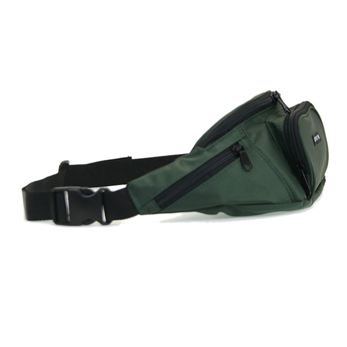 優美社 ウエストバッグ 1698-01 カーキ 1個(ご注文単位1個)【直送品】