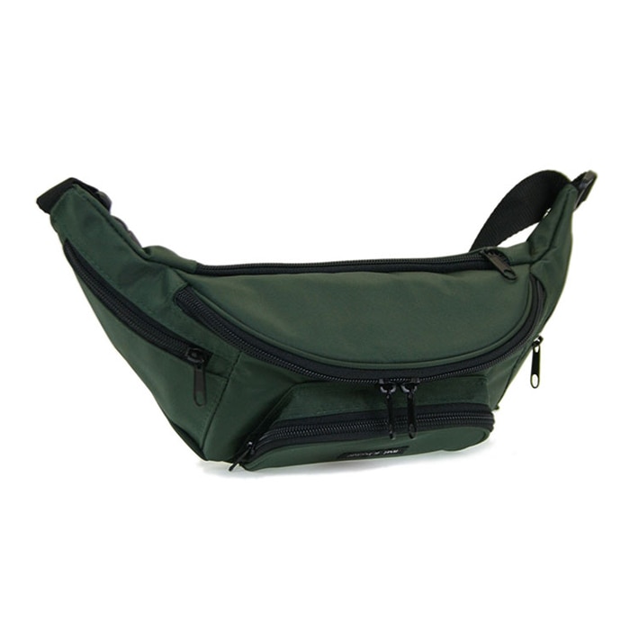 優美社 ウエストバッグ 1698-01 カーキ 1個(ご注文単位1個)【直送品】
