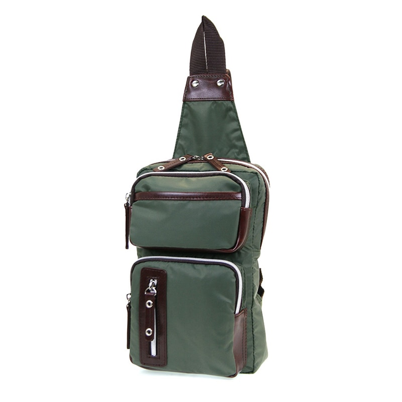 優美社 ナイロンツイルボディバッグ 1769 カーキ 1本（ご注文単位1本）【直送品】