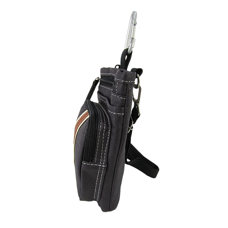 優美社 ラインPUシザーバッグ 1E37 紫 1本(ご注文単位1本)【直送品】