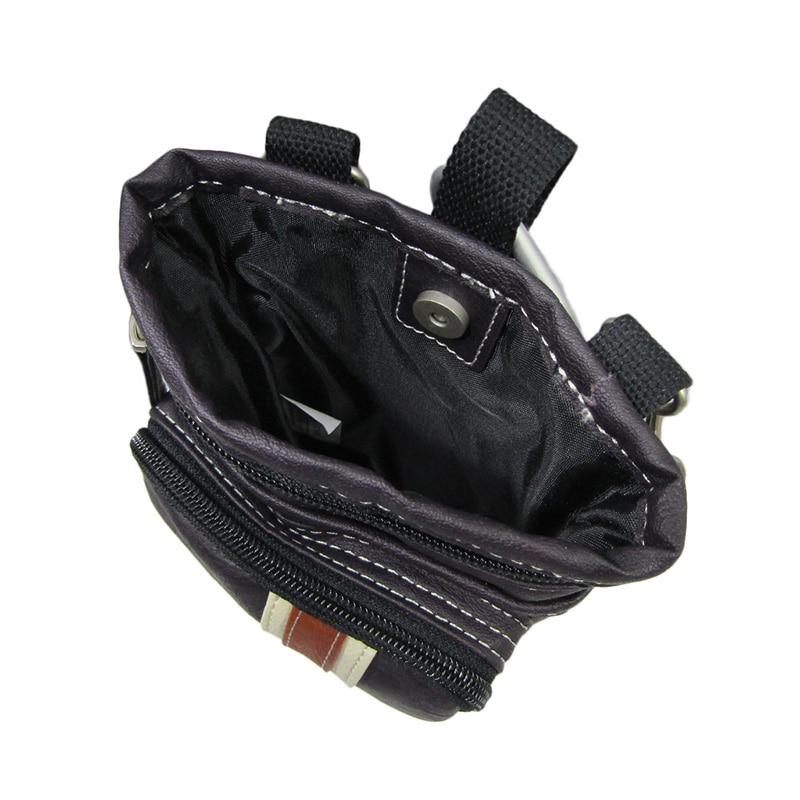 優美社 ラインPUシザーバッグ 1E37 紫 1本(ご注文単位1本)【直送品】