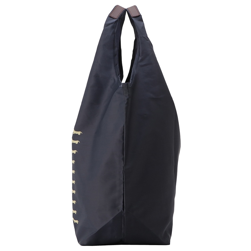 優美社 コンパクトエコバック ウォーリー 3L02-01 クロ 1個(ご注文単位1個)【直送品】