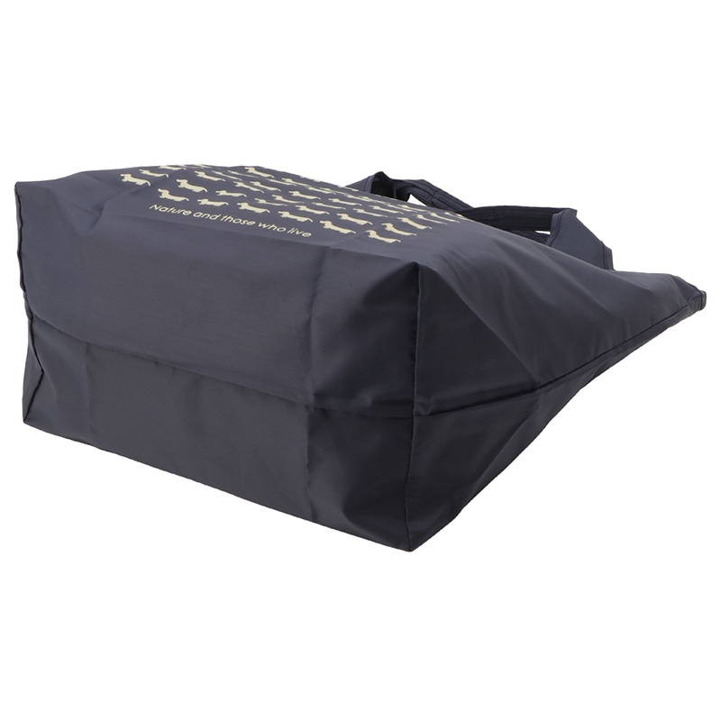 優美社 コンパクトエコバック ウォーリー 3L02-01 クロ 1個(ご注文単位1個)【直送品】