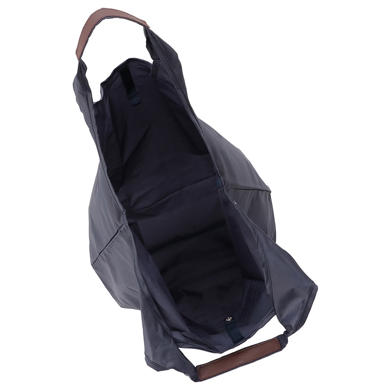 優美社 コンパクトエコバック ウォーリー 3L02-01 クロ 1個(ご注文単位1個)【直送品】